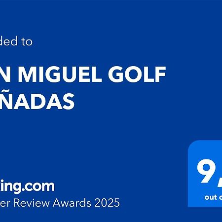 Апартаменты San Miguel Golf Canadas Сан Мигель Экстерьер фото